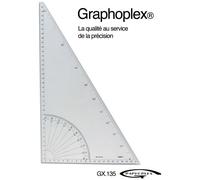Equerre/Rapporteur 60° Graduations En Degrés Bords Droits