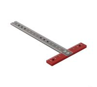 Équerre T Aluminium 170mm Précision 90° pour bois Équerre T Aluminium | Précision 90°, alliage aluminium, renforcé, pour idéal cabinets et étagères, mesure fiable