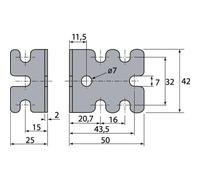 Hettich - Assemblage Support - Equerre D'Assemblage 90°