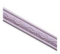 Équilibre auto-adhésif de la frontière 2.3m de plinthe de mousse de PVC | Ligne de mur flexible moulant une bordure large de bâton de peau de 4,8 cm(A3-purple)