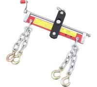 Équilibreur de levage moteur pour grue d'atelier - Équilibreur de traverse de levage - Capacité de charge 900 kg - Longueur de chaîne 28,5 cm - Rouge