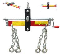 Équilibreur de moteur, plaque en acier, 45 x 26,5 x 28,5 cm, 5,8 kg, 260 mm - 315 mm, capacité de charge 900 kg