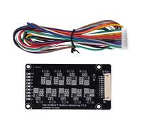 Équilibreur d'égaliseur Actif inductif 10S 1,2 A, Module de Transfert d'énergie MOS PCB avec câble de câblage 22 AWG, égalisation adjacente 2,0 V à 4,5 V pour Bloc d'alimentation