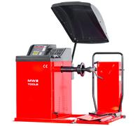 Équilibreuse de roues poids-lourds 24 pouces 150 kg 230V MW Tools BB700