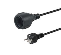 Equip 112180 câble électrique Noir 1,8 m CEE7/7 CEE7/3