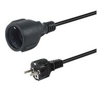 Equip 112183 câble électrique Noir 10 m CEE7/7 CEE7/3