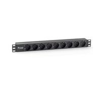 Equip 333282 Multiprise 9 Prises pour Rack 1U 19"
