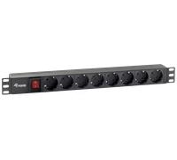 EQUIP 333283 - Blocs multiprises pour ASI, 8 entrées avec interrupteur