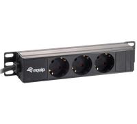 EQUIP 333299 - Blocs multiprises avec 3 x contacts de protection, 10"