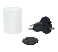 Equip 333320 adaptateur prise d'alimentation T12 Type E/F (hybride) Noir