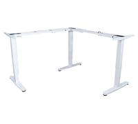 Equip Pied de bureau électrique L-Form TM blanc Max150kg lite Retail