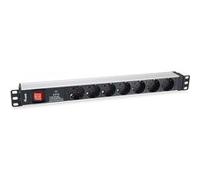 Equip Power Strip Rack 19" 1U 7x Schuko avec Switch