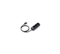 equip - Coupe-circuit - CA 220-240 V - 2.2 kW - entrée : IEC 60320 C14 - connecteurs de sortie : 3 - 1.1 m cordon - Europe - noir