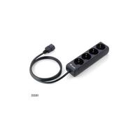 equip - Coupe-circuit - CA 220-240 V - 2.2 kW - entrée : IEC 60320 C14 - connecteurs de sortie : 4 - 1.1 m cordon - Europe - noir