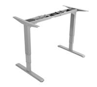Equip Ergo Cadre de bureau réglable électrique Double moteur Max 100Kg Gris