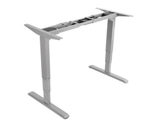 Equip Ergo Cadre de bureau réglable électrique Double moteur Max 100Kg Gris
