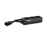 equip Pro - Coupe-circuit - CA 220-240 V - 2.2 kW - entrée : IEC 60320 C14 - connecteurs de sortie : 3 - 1.1 m cordon - France