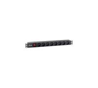 Equip 333285 Equip Bâti de prises 19" (1HE)8x CEE7/5 1,8m (français)