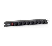 Equipé Multiprise 8 Prises pour Rack 19" 1U