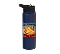 Équipe de sandwichs au fromage grillé Amateurs de sandwichs Stainless Steel Insulated Water Bottle