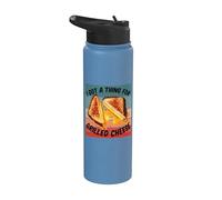 Équipe de sandwichs au fromage grillé Amateurs de sandwichs Stainless Steel Insulated Water Bottle