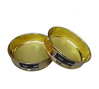 équipement de laboratoire Tamis de Test Standard en cuivre de laboratoire, ouverture de maille de 20cm de diamètre 10 à 180, 1 pièce(40 mesh)