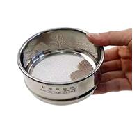 équipement de laboratoire Tamis d'essai de laboratoire Standard 304 SUS, filtre d'échantillonnage de maille, diamètre 10cm(180 Mesh(0.088mm))