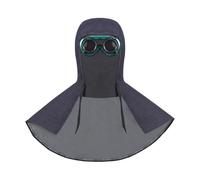 Équipement de protection pour capot de soudage avec drapé au cou et aux | Masque de soudeur pour TIG MIG Arc, meulage, coupe, fabrication de métaux automobiles, magasins de réparation
