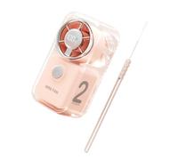 Équipement de refroidissement unique Moteur sans balais de stockage de 500 mAh Conception efficace attentionné pour les occasions spéciales Cadeaux d ' affaires Idées de vacances Ventilateur de à