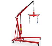 EQUIPEMENT EXPRESS SICOBA Chevre Hydraulique d'atelier Grue de Levage 2T + Palonnier Equilibreur de Charge 907kg