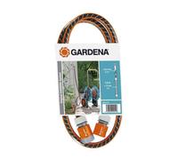 Equipements de branchement GARDENA 18053-20 - Tuyau d'arrosage et raccords pour branchement dévidoir - 1,5m