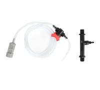 equlup Injecteur d'engrais, Dispositif d'injecteurs de mélangeur en Plastique avec Tube d'eau, Dispositif d'irrigation à Dosage Efficace, kit de système d'eau agricole pour Jardin, (1/2 inch)