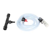 equlup Injecteur d'engrais, Dispositif d'injecteurs de mélangeur en Plastique avec Tube d'eau, Dispositif d'irrigation à Dosage Efficace, kit de système d'eau agricole pour Jardin, (1 inch)