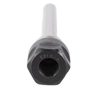 ER Collet Extension Tige Droite Tige Support pour Tour CNC Cavité Profonde Fraisage 40CrMnTi Alliage Acier Haute Vitesse de Travail Industriel au Sol (C12-ER16A)