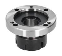 ER - Mandrin à collet 32, outil de tour en acier 40CR, dispositif de fraisage CNC à concentricité de 16°, mandrin de 50 mm de diamètre pour l’usinage de précision sur tours et (80MM)