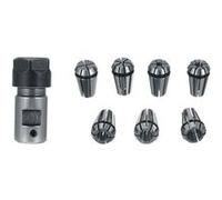 ER11A-5mm 7 pièces ER11 Pinces à Ressort 1-7mm avec tige d'extension de Support G