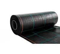 EraGreen Film anti-mauvaises herbes résistant à la déchirure 1m x 0,5m | UV-stable et perméable à l'eau | Tissu de sol 100g/m² | Film tissé | Film de jardin | Toile anti-mauvaises herbes | Tissu de