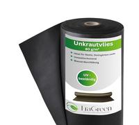 EraGreen Premium Toile anti-mauvaises herbes 80 g/m² - 0,8 m x 20 m Toile de jardin perméable à l'eau et résistante aux UV - Tapis anti-mauvaises herbes idéal pour le jardin et le potager - Film de