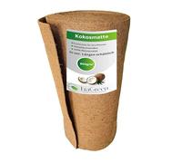 EraGreen® Tapis en coco 100 % en fibres de coco - 1 m x 20 m avec 800 g/m² - Protection hivernale et protection contre le froid pour les plantes - un côté avec latex naturel - Tapis anti-rongeurs