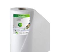 EraGreen Toile d'hivernage 80g/m² 1,6m x 60m - Voile de protection contre le gel pour plantes, voile de protection contre le froid UV-résistant et perméable à l'eau, voile pour jardin de printemps