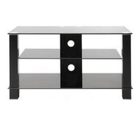 ERARD - Meuble TV - 3 plateaux - Cub 1100 - Noir Noir G