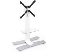 Erard Will 1050 L Blanc + tablette Will Blanc - Meubles TV