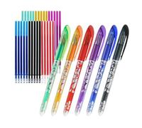 Erasable Gel Pens - PP 15.5cm | 0.5mm Ink Pen Set Refills | For Journaling