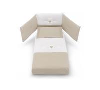Erbesi Set Housse de Couette + Tour de lit Molly