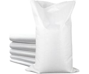 ERFU Sac à Gravat 50x80 cm Lot de 1000 - Sacs en Polypropylène Alimentaire pour Cereale Chantier Riz et Grain | Sacs de Chantier, de Jardin et à Sable | Tissés PP | Réutilisables