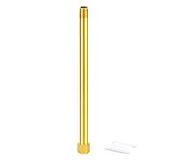 ERGAOBOY 1 pièce raccord de tuyau en laiton, filetage femelle à mâle 3/8" BSP, adaptateur d'extension pour raccord droit de 250 mm de long, connecteur réducteur pour drainage
