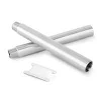 ERGAOBOY 2 Pièces 3/4" BSP Mâle vers Femelle x 200mm Raccord de Rallonge de Tuyau, Adaptateur Droit en Acier Inoxydable 304 Connecteur pour Eau, Air, Gaz et Plomberie