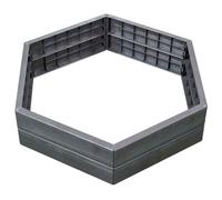Garantia Carré potager modulable Ergo – 6 parois, base avec fixations