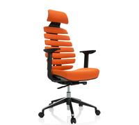ERGO LINE II PRO | Tissu - Siège de bureau de qualité professionnelle Orange