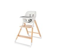 Ergobaby Chaise Haute Evolve, Chaise haute ergonomique pour bébés Évolutive à partir de 6 mois, Chaise haute pour bébés avec harnais à 5 points, pour enfants avec assise réglable, Natural Wood